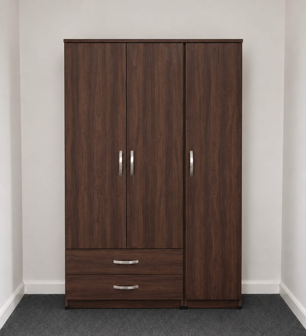 No Mirror & 2 Drawers (3 DOOR)