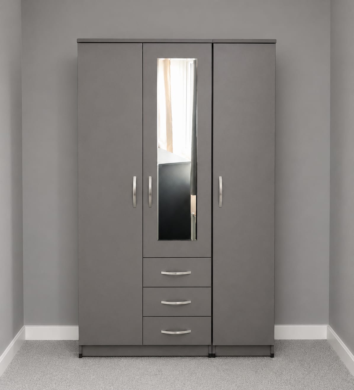 1 Mirror & 3 Drawers( 3 DOOR)