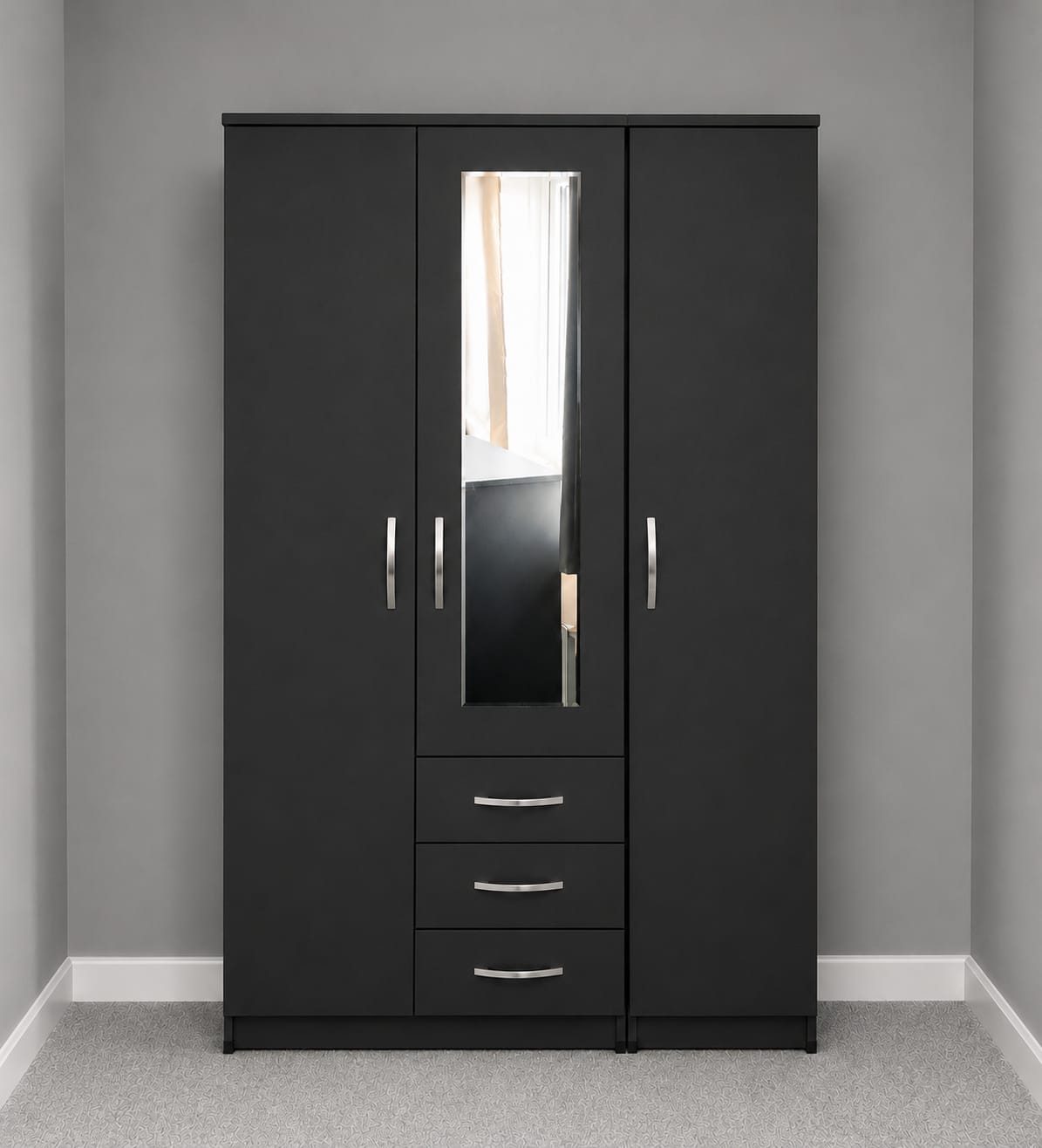 1 Mirror & 3 Drawers( 3 DOOR)
