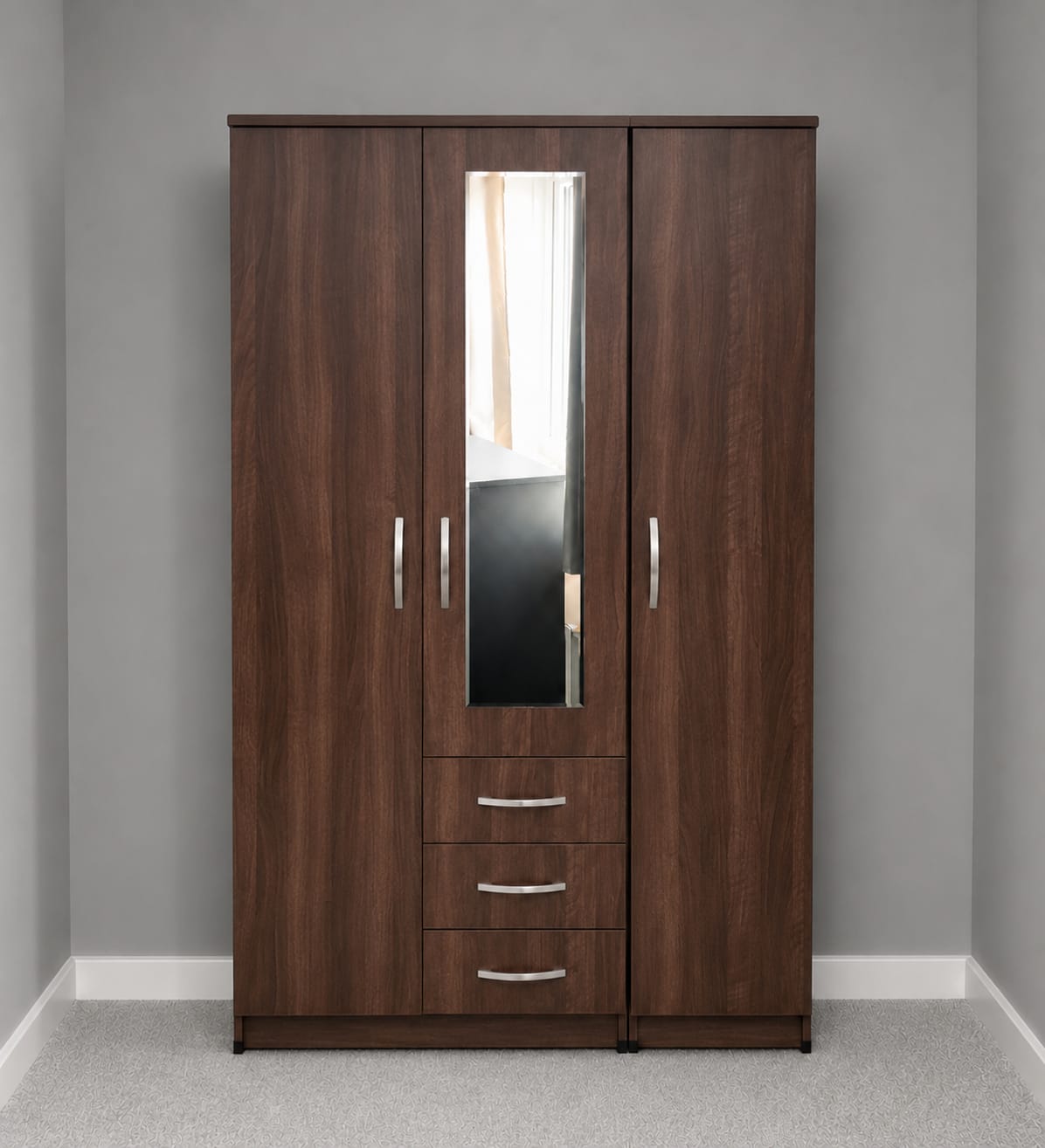 1 Mirror & 3 Drawers( 3 DOOR)
