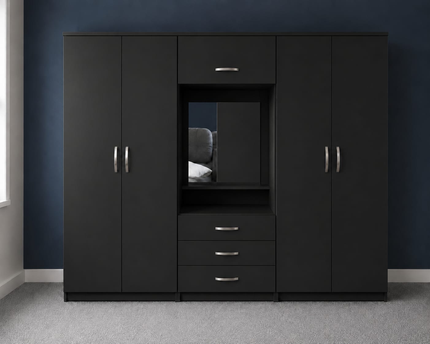 Vanity ( 6 DOOR WARDROBE)