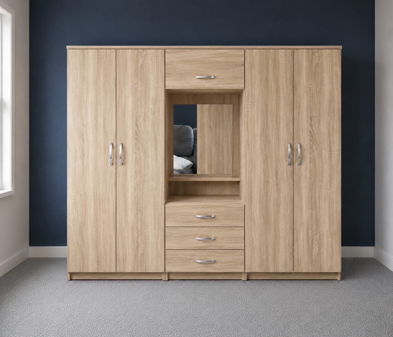 Vanity ( 6 DOOR WARDROBE)