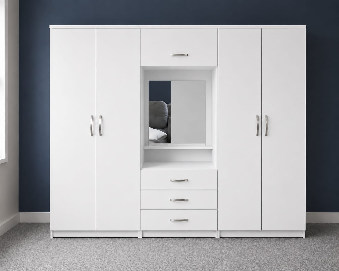 Vanity ( 6 DOOR WARDROBE)